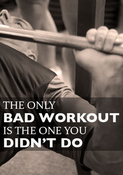 early morning workout